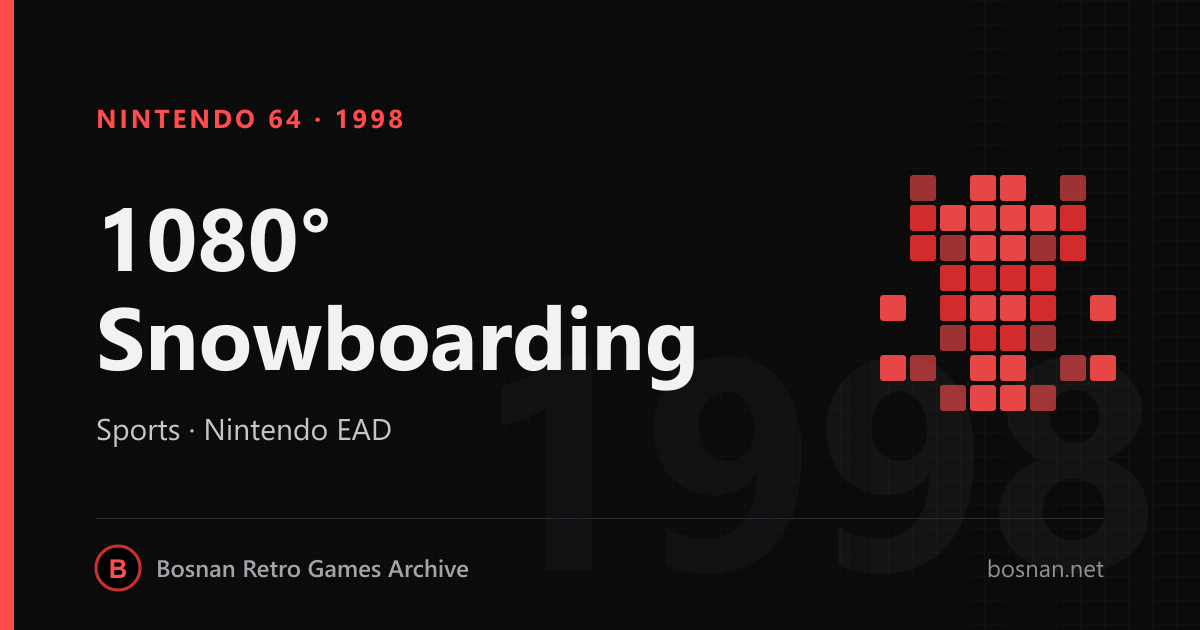 1080° Snowboarding