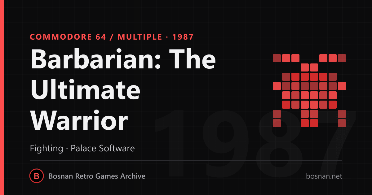 Barbarian: The Ultimate Warrior