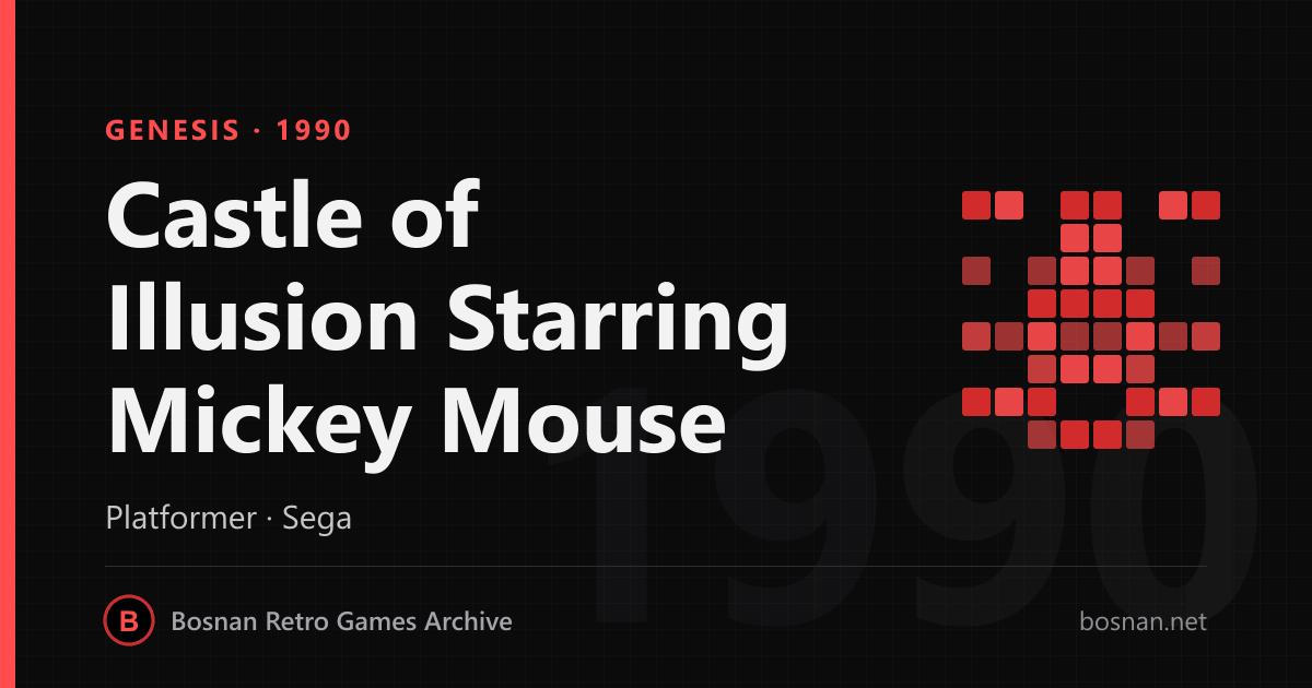 Castle of Illusion Starring Mickey Mouse