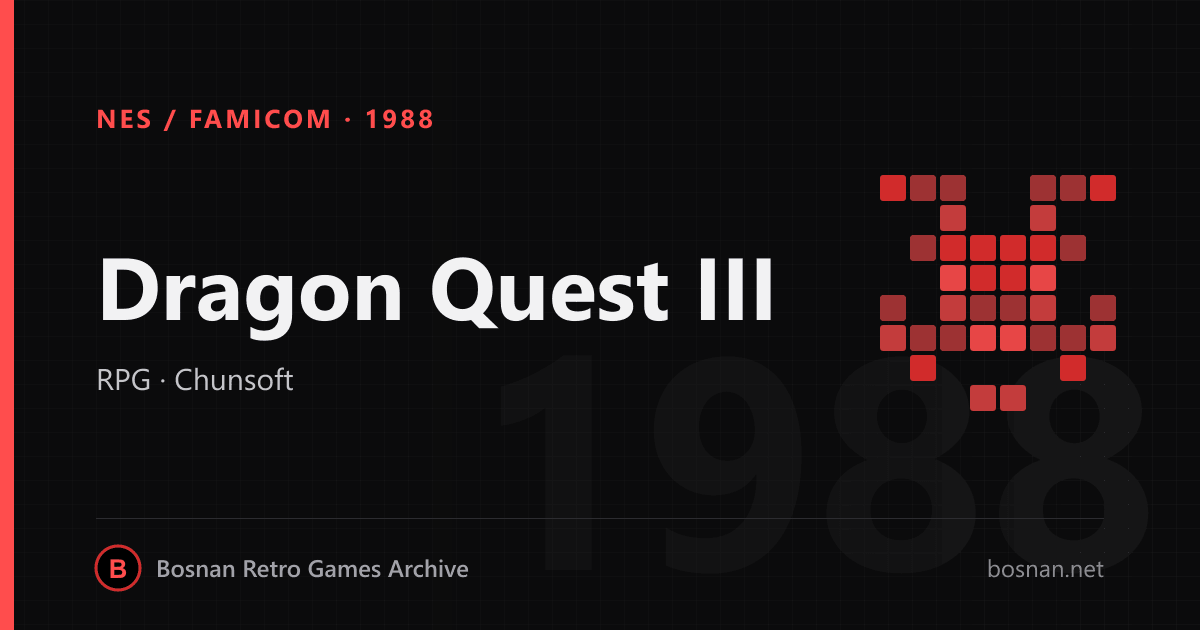 Dragon Quest III