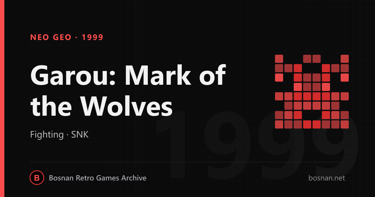 Garou: Mark of the Wolves