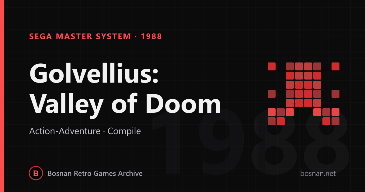 Golvellius: Valley of Doom