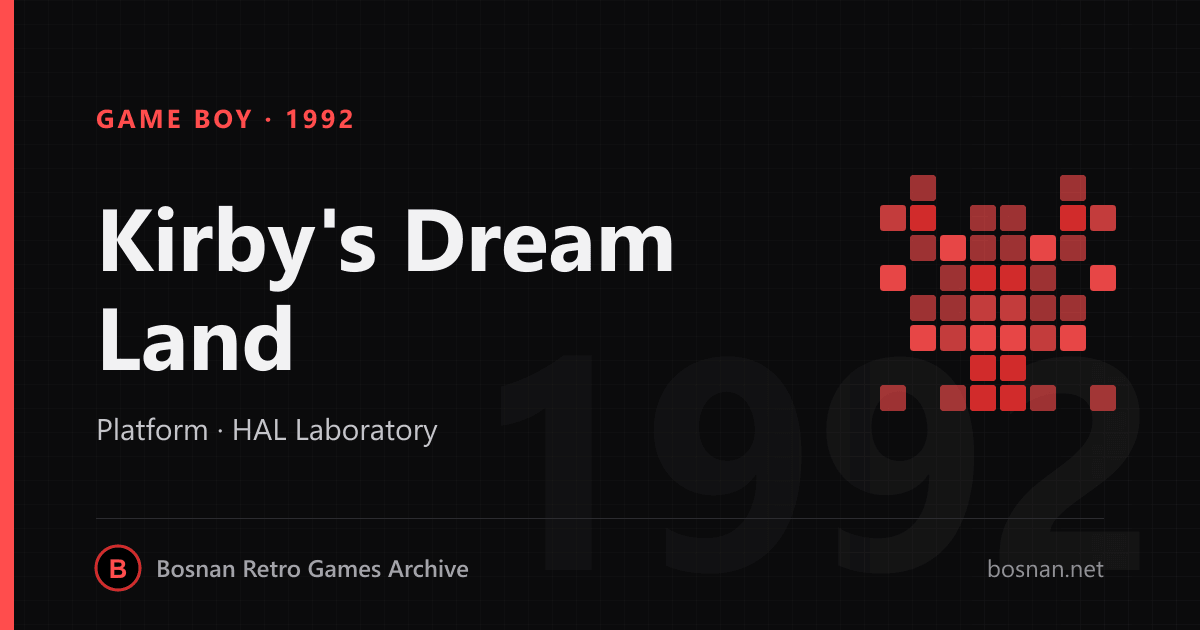 Kirby's Dream Land
