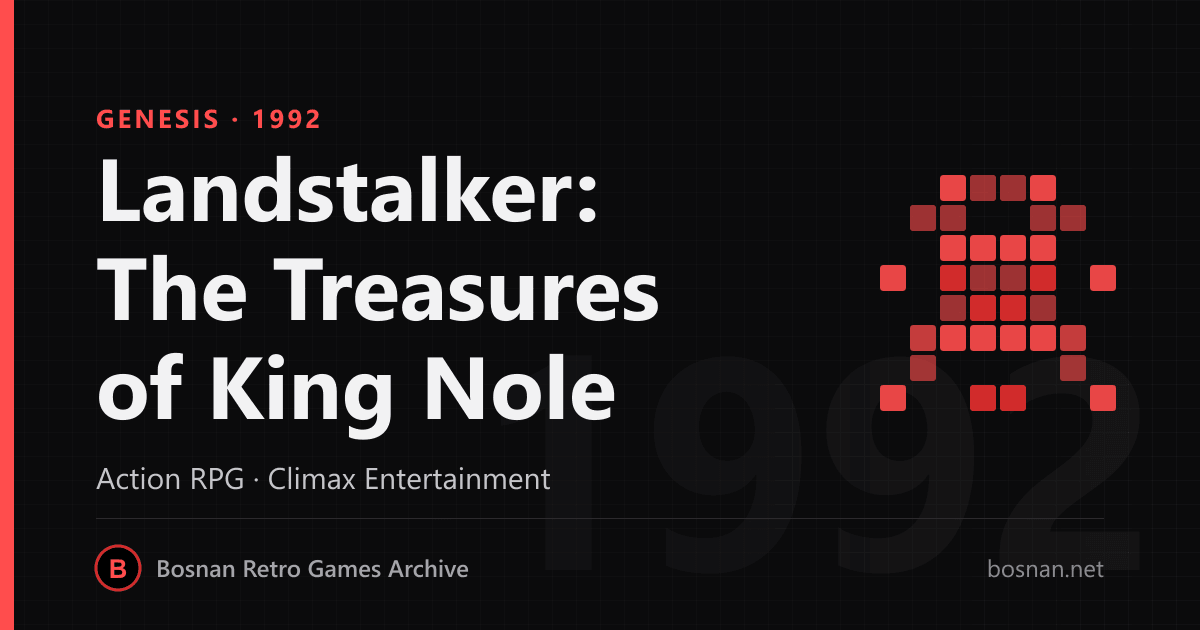 Landstalker: The Treasures of King Nole