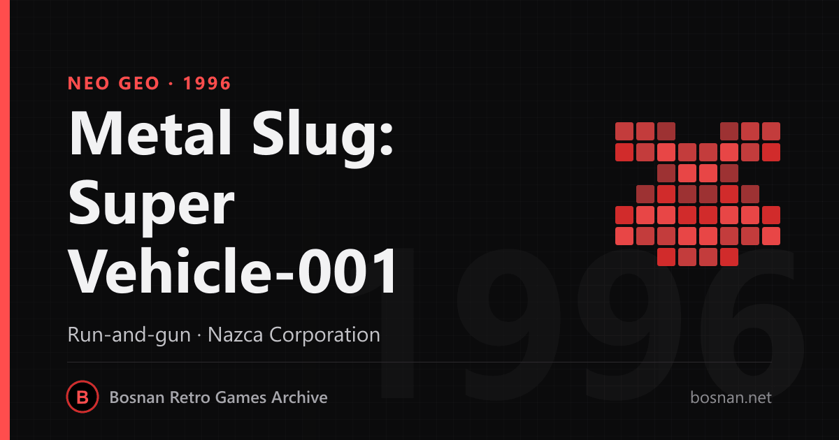 Metal Slug: Super Vehicle-001