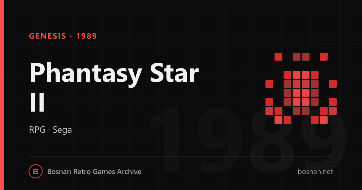 Phantasy Star II