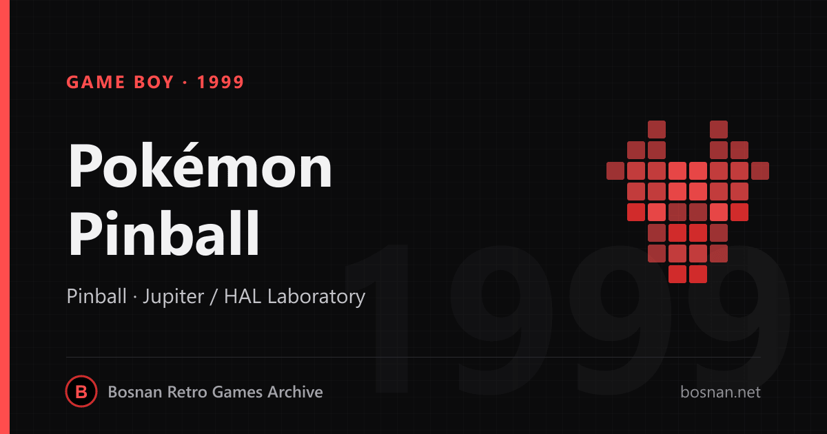 Pokémon Pinball