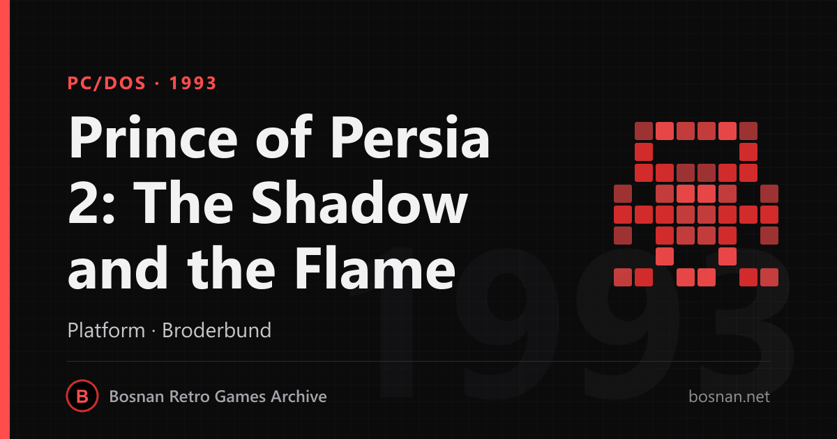 Prince of Persia 2: The Shadow and the Flame