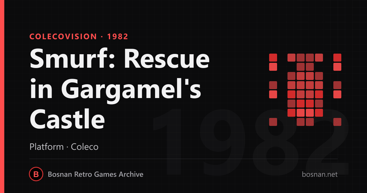 Smurf: Rescue in Gargamel's Castle