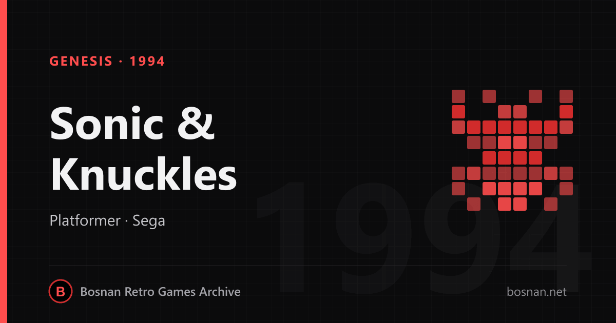 Sonic & Knuckles