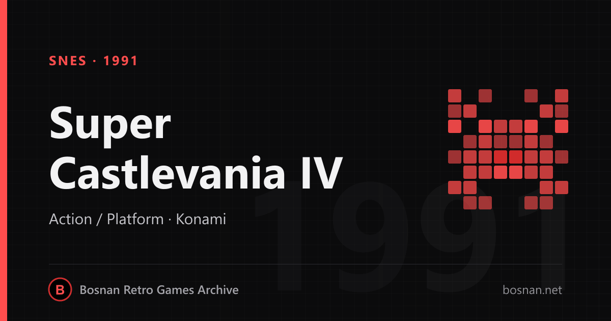 Super Castlevania IV