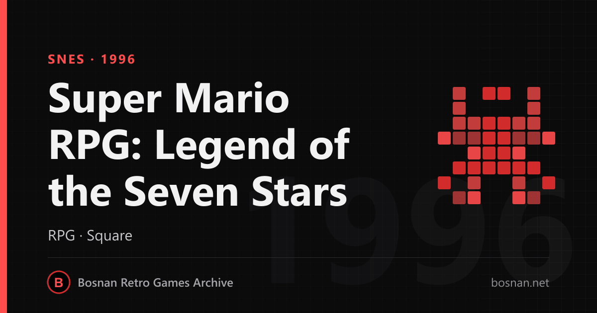 Super Mario RPG: Legend of the Seven Stars