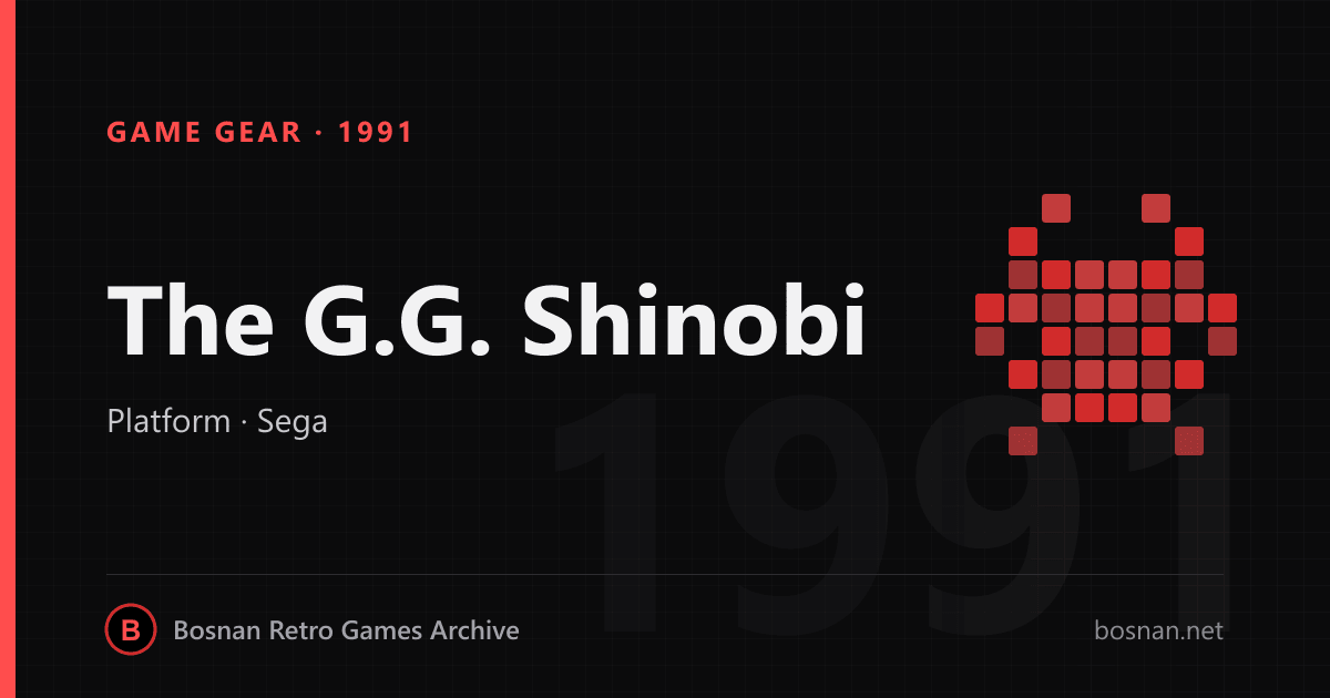 The G.G. Shinobi