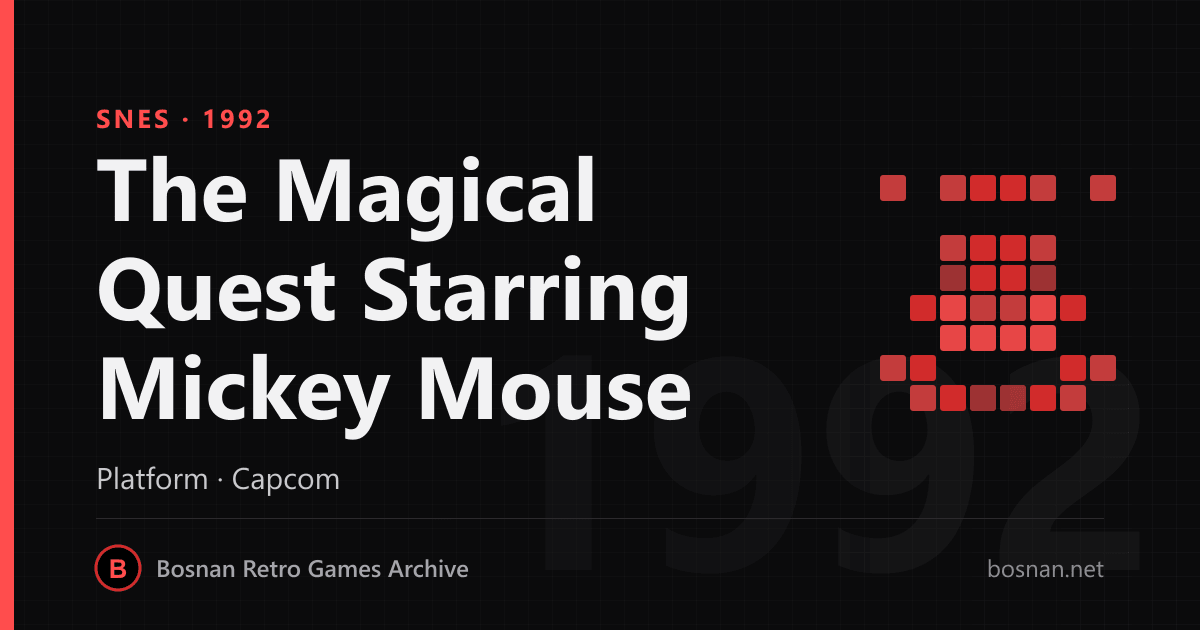 The Magical Quest Starring Mickey Mouse
