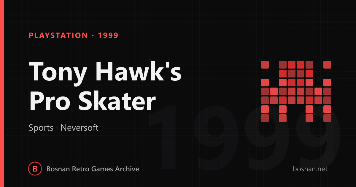 Tony Hawk's Pro Skater