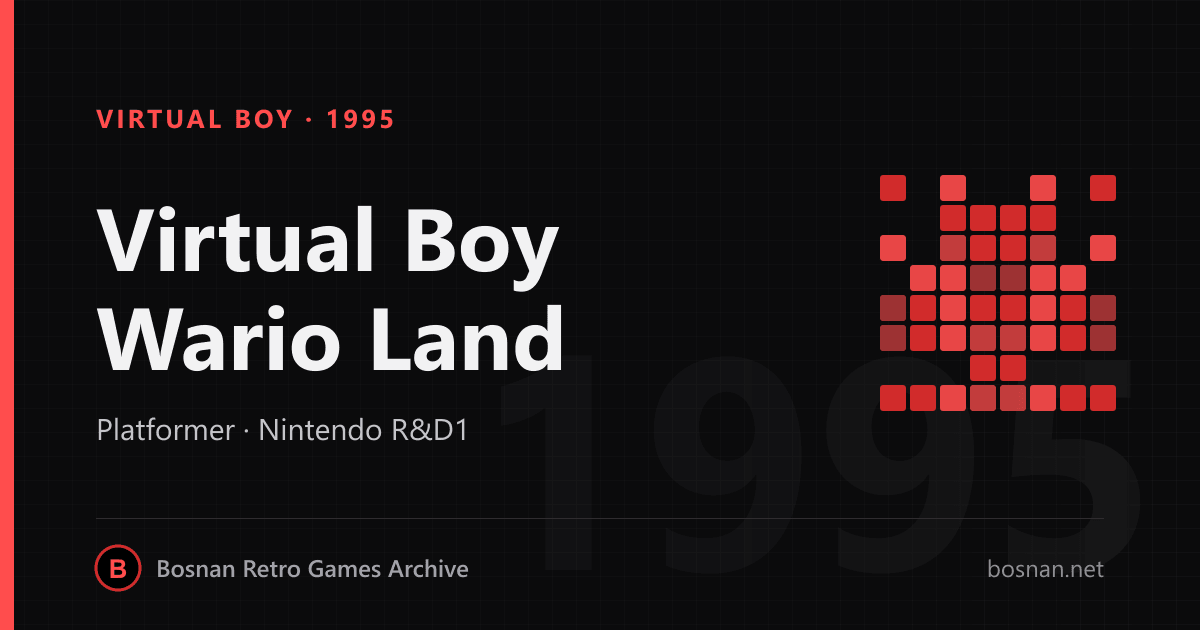 Virtual Boy Wario Land